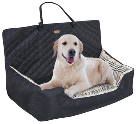 Cama de coche portátil para perros - Silla multifuncional para perros Asiento cómodo en el coche Asiento para perros multifuncional, cama para mascotas vor en el coche | Conveniente para coches
