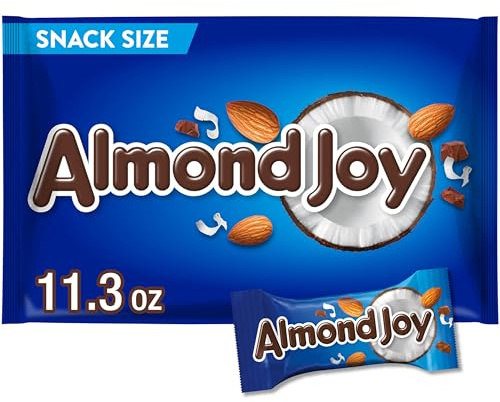 Almond Joy Candy Bars| Snack Size| 11.3 oz