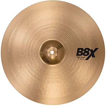SABIAN 17 B8X Thin Crash Cymbal