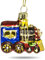 Sikora BS395 Lokomotive Bunt Glas Figur Christbaumschmuck Weihnachtsbaum Anhänger