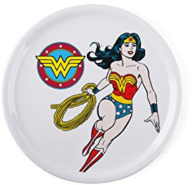 Excelsa Wonder Woman Pizzateller, Porzellan, Weiß