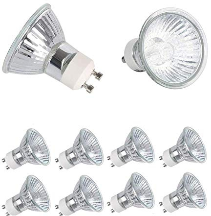 KANKOO Halogenlampor glödlampor ugn glödlampa Gu 10 LED-lampor Gu10 glödlampor Gu 10 glödlampor glödlampor glödlampor Gu10 glödlampor Gu10 LED 20 w, 10 pack
