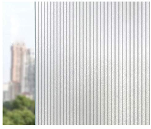 DDLIUKANG Film Électrostatique Fenêtre Stickers Anti UV Vitrage Verre Mate Intimité Opaque Film Dépoli de Fenêtre Electrostatique Décoration Maison-Color3 0.4x1m