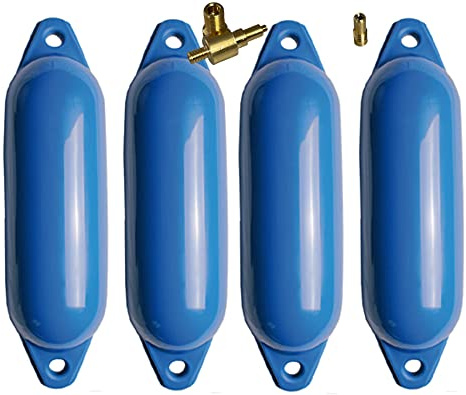 MOTIVEX Fenderset 4 Bootsfender (blau, 45)