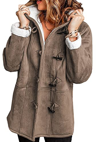 WHZXYDN Manteau Coupe-Vent Mi-Long pour Femmes d'automne Et d'hiver