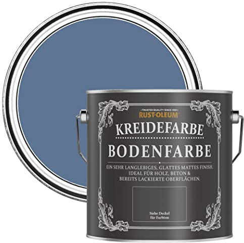 Rust-Oleum Blue Scratch-Proof Floor Paint in Matt Finish - Blue River 2.5L