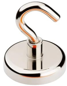 Alizones Gancho Magnético de Neodimio | Potente y Versátil para Organización y Fijaciones (E42 mm, 3 pcs)