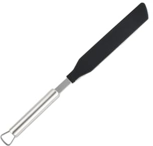 Spatola Per CrêPes In Acciaio Inossidabile E Plastica 34,2 Cm Spatola Per CrêPes Maker E Padelle Antiaderenti Per Girare E Piegare Delicatamente Lavabile In Lavastoviglie