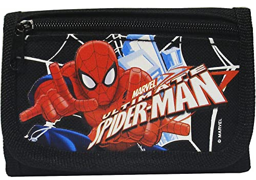 Spider Sense Black Spiderman Wallet - Black Spiderman Wallet