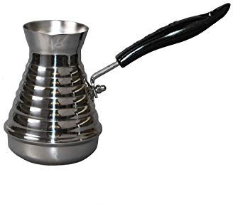 GMMH Cafetière turque Cezve Dzhesva en acier inoxydable 1 mm (350 ml)