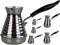 GMMH Caffettiera turca per moka Cezve Dzhesva in acciaio inox 1 mm (350 ml)