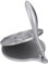 Tortilla Press,Roti Pressing Tool 20cm Aluminum Alloy with Curved Handle Suitable for Home Kitchen Cooking