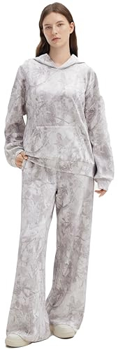 SUUKSESS Women 2 Piece Lounge Sets 2025 Oversized Hoodie Sweatshirt Outfits Wide Leg Sweatpants with Pockets(Tie Die,XL)