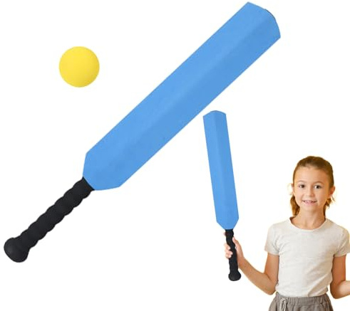 Conjunto de Bate de tocón genérico de Pelota-Kit de Juego al Aire Libre para 60 Cm, Deportivo Educativo, cepas de | Juego Interactivo en el césped para parar