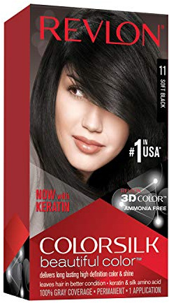 REVLON TINTE COLORSILK 11 SOFT BLACK