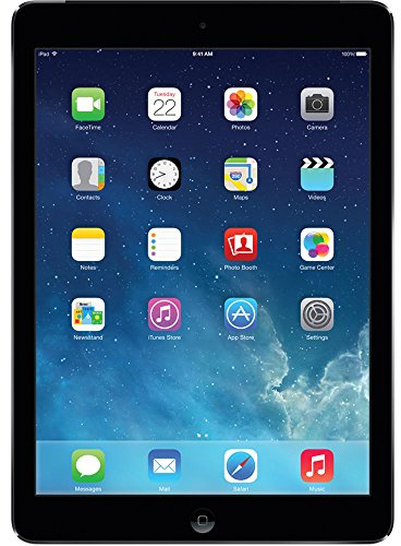 Apple iPad Air 2 Tablet-PC (Space Grey) - (A1567 Processor, 128 GB HDD, Mac OS 9.X) (Renewed)