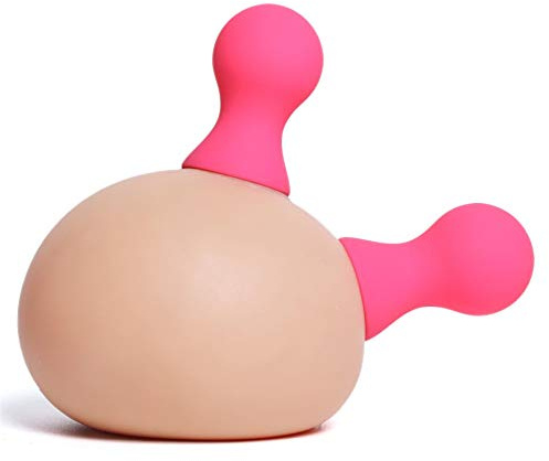 Silikon Runde Nippelsauger Brustpumpe Brustwarzensauger Weich Sex Spielzeug Erotik Nippel Sauger für Frauen - Klein (Rosa)
