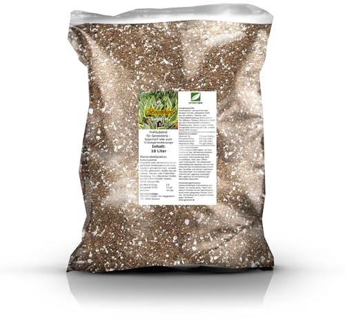 Bogenhanf Substrat - Sansevieria Erde 10 Liter zum Umtopfen, Einpflanzen und Umpflanzen