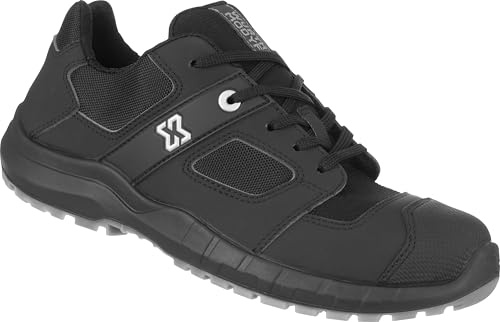 WÜRTH MODYF Sicherheitsschuhe Stretch X S3S für Herren und Damen in Schwarz/Weite 11 - professioneller Arbeitsschuh mit Zehenschutzkappe aus Fiberglas - in der Größe 42