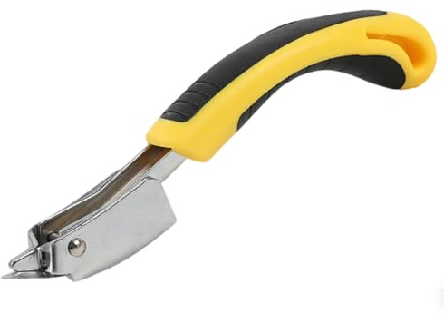 Staple Remover Tool, Heavy Duty Ergonomic Rubber Grip Tack Lifter Puller