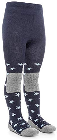 LaLoona Collant Antidérapant Bebe, Collants Filles et Garçon Testés Oeko-Tex