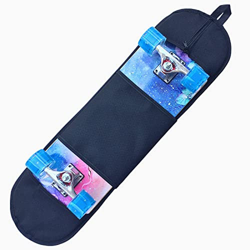 VisitRyl Skateboard-Tasche für Unisex, wasserdicht, Skateboard-Rucksäcke, Tasche mit verstellbaren Schultergurten, tragbare Skateboard-Tasche für Skateboard, Pennyboard, Longboard, Tragetasche,
