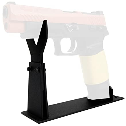 Fowybe Sighting Rest, Five Height Adjustable Display Cases For Collectibles, Bench And Stand For Shot, Handguns Accessories, Airguns Stand Display, And Cleaning