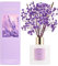 COCORRÍNA Raumduft Reed Diffuser mit 8 Duftstäbchen 200ml, Lavender Garden, Natürlich, Langanhaltend, Home Duft ätherisches Öl Reed Diffusor für Badezimmer Regal Dekoration
