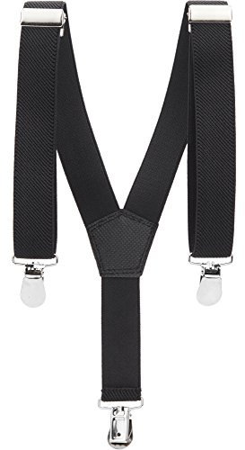 Ladeheid Bretelles Enfant Unisexe - S2 (60 cm, 4019/25-Noir)