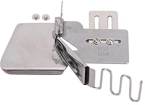 Garosa Máquina de Coser, cerradora Plana, encuadernación con 4 Pliegues, Cinta Adhesiva para encuadernación, para Accesorios de máquinas de Coser industriales(26mm)