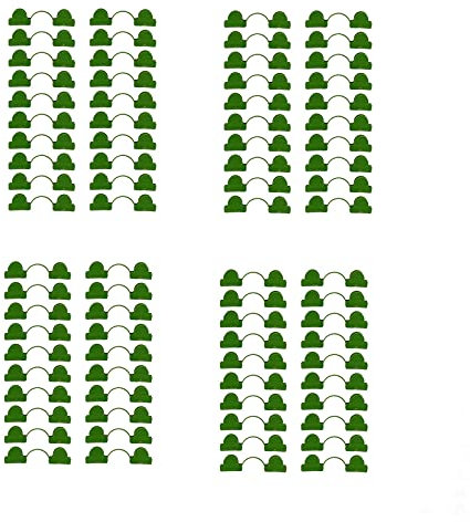 HUIKJI Lot de 80 colliers de serrage en plastique pour serre - Accessoires de serre - 0,4 cm