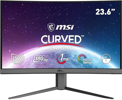 MSI Optix G24C4 E2 LED Display 59,9 cm (23,6 Zoll) 1920 x 1080 Pixel Full HD Schwarz
