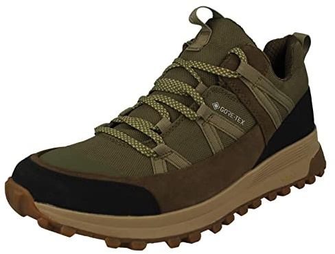Clarks ATL Trek Run Gore-Tex, Sneaker Hombre, Negro, 41 EU