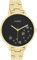 Oozoo Timepieces Damen Uhr in Gold Schwarz| Armbanduhr Damen mit Edelstahlarmband | Hochwertige Uhr für Frauen| Edle Analog Damenuhr in rund C11124