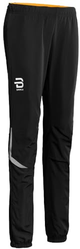 B DÆHLIE Daehlie Women's Winner 4.0 Cross Country Ski Pants - Wind and Water Resistant Stretch Pant, Black, Large