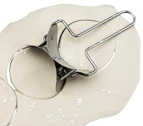 Cortador De Piel De Bola De - Rodillo Cortador De Bola De De Acero Inoxidable | Rodillo Circular Cortádor De Ravioles | Utensilios De Cocina Para Albóndigas Chinas Tortellini Pastel Pasta Ac