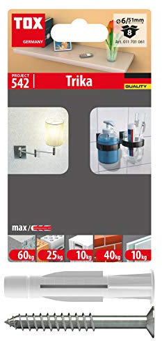 TOX cheville universelle Trika 6x51 mm, 8 pcs., 011701061