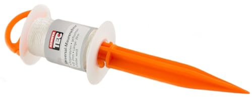 Universal Mason Line 20 Metres - Spool Attached to a Spit for Secure Fixing - Ideal as a Solder Cord, Building Cord and Plaster Cord - Very Sturdy and Tear-Resistant