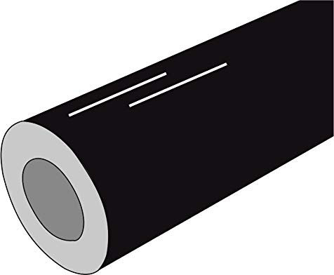 Bolsover Designs Black Gloss Vinyl, 10 Metres, 610mm Wide, Sticky Back Plastic For Cupboard Doors, Decals, Craft Plotters, All Major Brand Vinyl Cutters, Sign Vinyl, Use Indoors/Outdoors