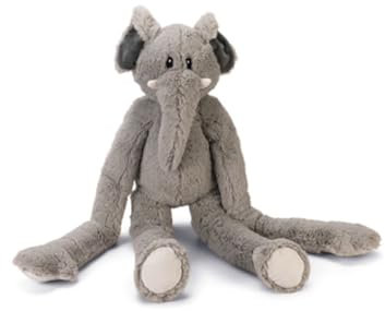 Beeztees XL Elefant James, Hundespielzeug, Plüsch, Grau, 80x29x15,5