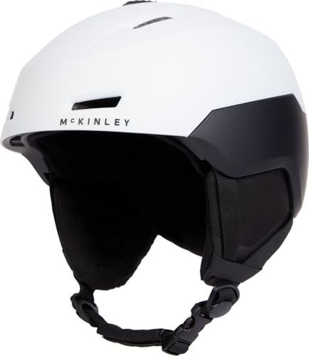 Mckinley Flyte Pro Casques de Ski pour Homme White/Black Night M