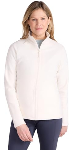 Mountain Warehouse Raso Womens Fleece with Full Zip | Cosy & Soft Touch Ladies Sweater Top, Lightweight & Warm Microfleece with Easy Adjustable Hem, for Layering, Winter & Travel