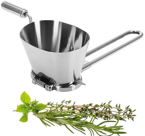 Tritaprezzemolo In Acciaio Inossidabile - Tritalimentare Manuale A Mano | Tritatore Elettrico Per Sminuzzare -Aglio, Noci, Verdure, Insalata, Preparazione Pasti, Cucina Domestica