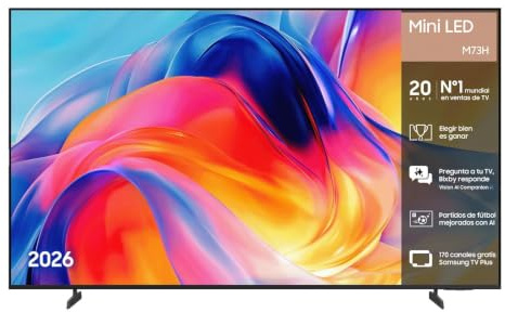 Samsung TV Mini LED M73H 75 4K Smart TV con IA