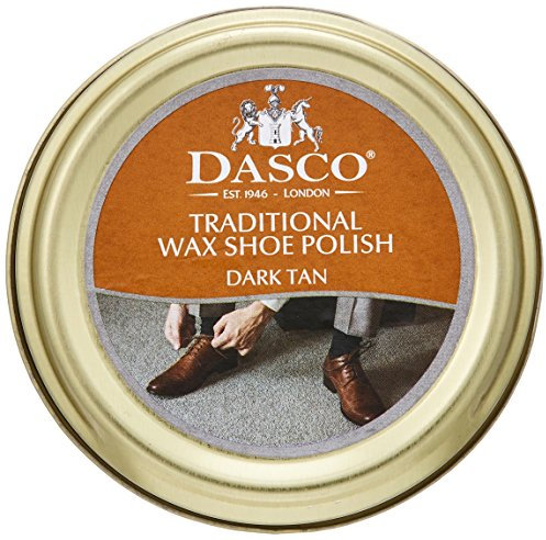 Dasco Wax shoe polish - Dark Tan