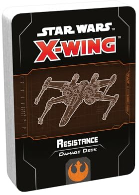 Fantasy Flight Games - Star Wars X-Wing Second Edition: Star Wars X-Wing: Resistance Damage Deck - Miniature Game
