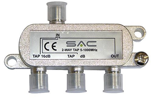 TAP 2-Way 20DB | Aerial/Satellite AMPLIFIERS/Distribution Aerial Satellite Equipment, 1 X Qty - AE5426