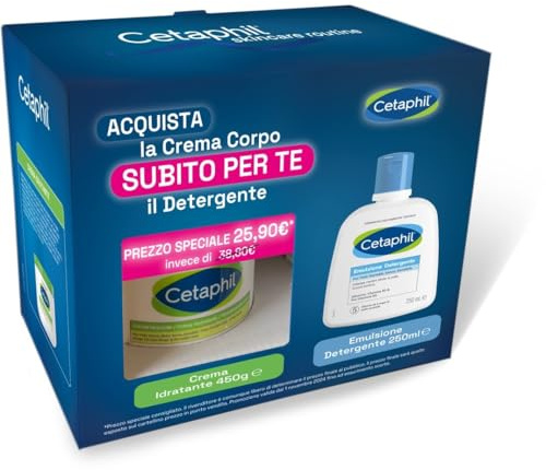 Crème hydratante 450 g + Nettoyant fluide 250 ml