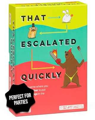 Exploding Kittens That Escalated Quickly, 2-8 Players, Age 10+, Card Game