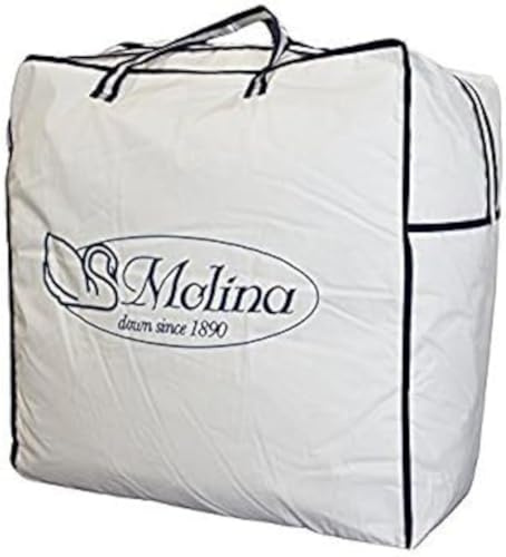 Molina 100% PIUMINO D' OCA SIBERIANO ULTRA BIANCO ISLANDA QUATTRO 4 STAGIONI COMBINABILE ***+* LETTO MATRIMONIALE 250 * 220 DUE PIAZZE (250x220)